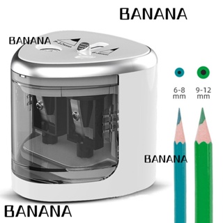 Banana1 กบเหลาปากกาไฟฟ้า เครื่องเขียนสํานักงาน โรงเรียน สําหรับเด็ก