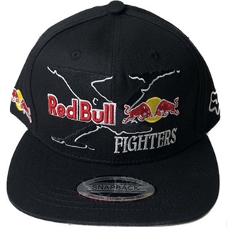 หมวกแข่งรถ ลาย Red Bull X Fighter สีดํา สําหรับผู้ชาย