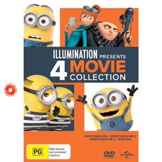 DVD Despicable Me มิสเตอร์แสบ ร้ายเกินพิกัด ภาค 1-3 DVD Master เสียงไทย (เสียง ไทย/อังกฤษ | ซับ ไทย/อังกฤษ) DVD