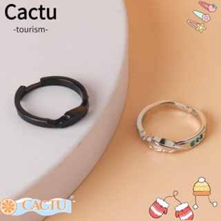 Cactu แหวนคอสเพลย์ หลายชั้น ปรับได้ สําหรับผู้ชาย คู่รัก