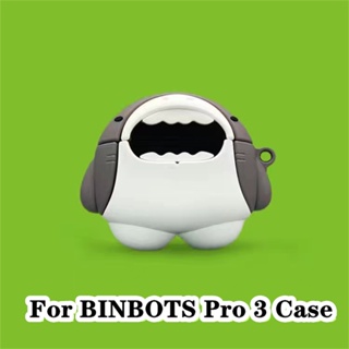 【จัดส่งรวดเร็ว】เคสหูฟัง แบบนิ่ม ลายการ์ตูน สําหรับ BINBOTS Pro 3 Pro 3