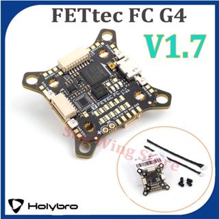 Holybro FETtec FC G4 KISS V1.7 ตัวควบคุมการบิน 180MHz 2-6S 5V 16V BEC 20X20 มม. 30.5X30.5 มม. สําหรับโดรน FPV DIY