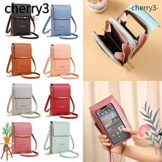 Cherry3 กระเป๋าใส่โทรศัพท์มือถือ สมาร์ทโฟน หน้าจอสัมผัส RFID เหมาะกับการเดินทาง