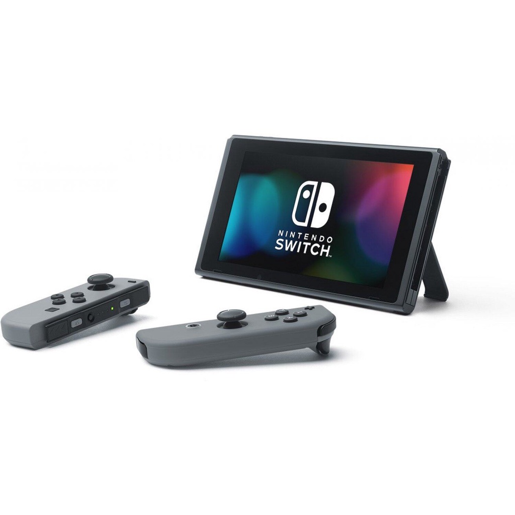 nintendo-switch-with-gray-joy-con-นินเทนโด