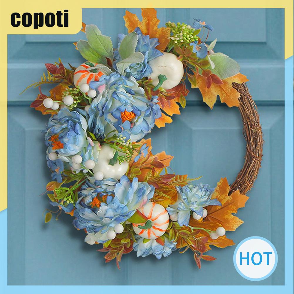 copoti-พวงมาลัยแขวน-ลายฟักทอง-ดอกโบตั๋น-สําหรับตกแต่งบ้าน-ออฟฟิศ-เวที-งานแต่งงาน