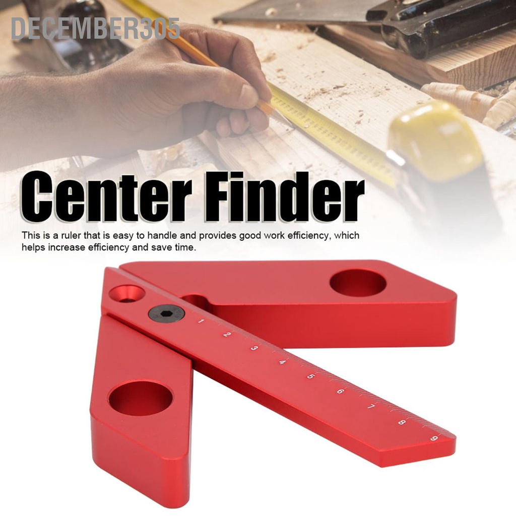 december305-45-90-degree-right-angle-line-gauge-scriber-carpenter-ruler-center-finder-เครื่องมืองานไม้