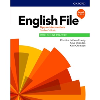 Bundanjai (หนังสือเรียนภาษาอังกฤษ Oxford) English File 4th ED Upper Intermediate : Students Book with Online Practice