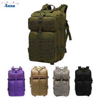 【Anna】45L Outdoor Military Backpacks Camping Hiking Trekking Waterproof Molle Backpack