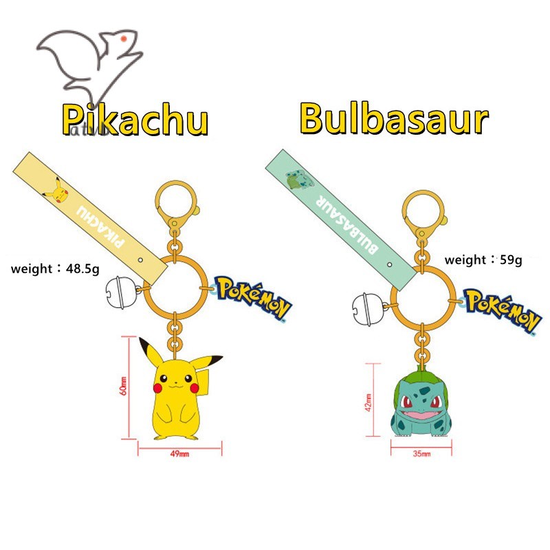 พวงกุญแจโปเกมอน-โก-bulbasaur-psyduck