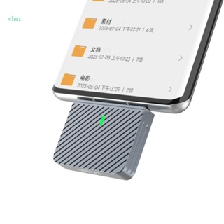 Char Slim M 2 อะแดปเตอร์เชื่อมต่อ SSD Type C ใช้งานง่าย