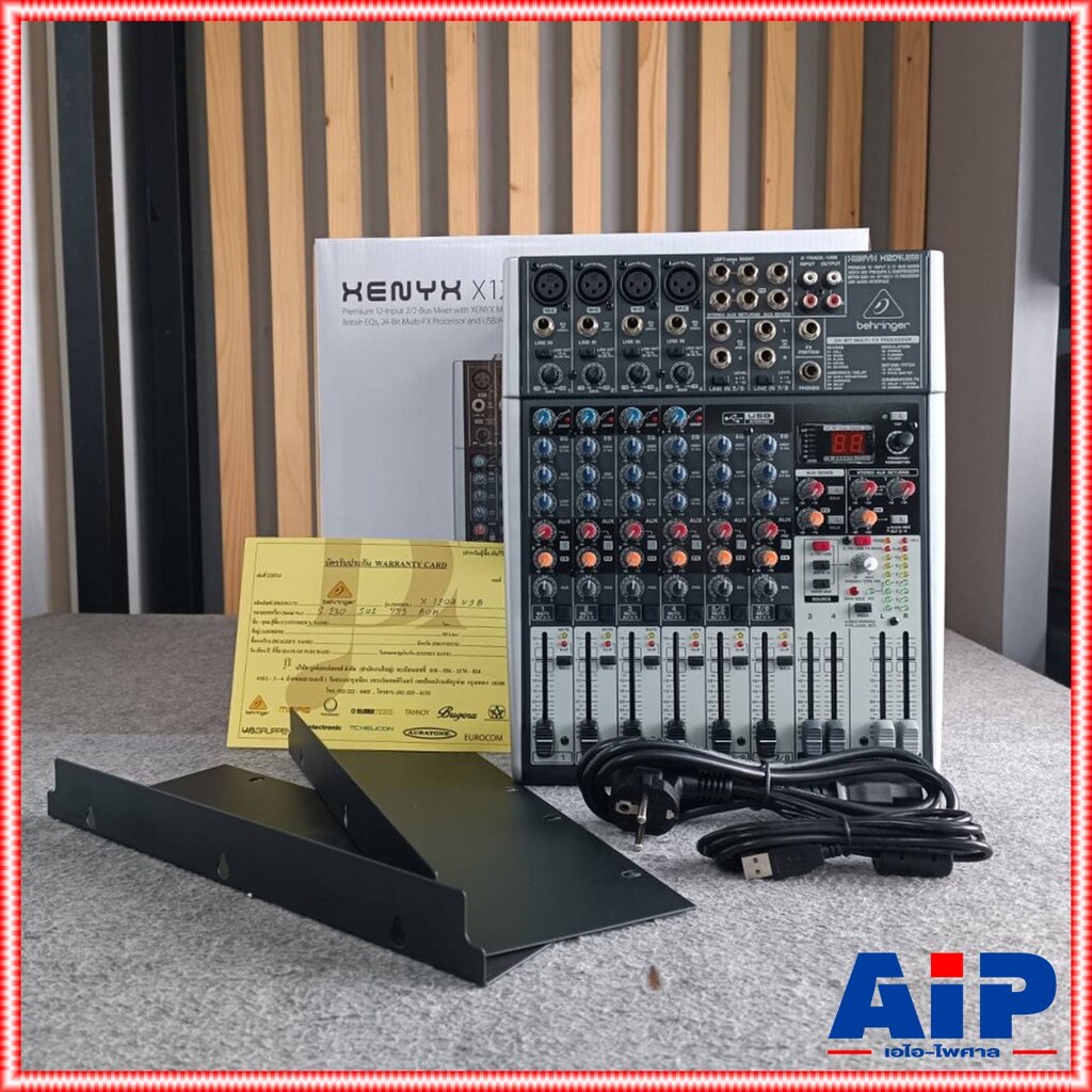 behringer-xenyx-x1204usb-mixer-มิกเซอร์-behringer-xenyx-x1204fx-mixer-เครื่องผสมสัญญาณเสียง-มิกเซอร์-แบบอนาล็อค-behri