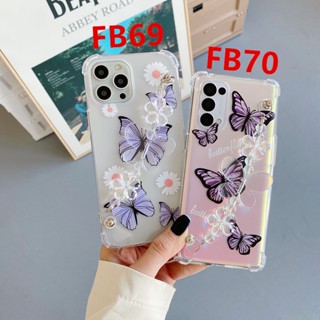 เคสมือถือ แบบนิ่ม สีใส ลายการ์ตูน น่ารัก สำหรับ Samsung Galaxy A14 4G 5G A24 A34 A54 5G A03 A13 A53 S21 FE S22 Ultra S22+ A52s 5G A03s A12 A22 4G A22 5G A32 4G A32 5G A72 A52 A71