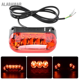 ALABAMAR Motorcycle Taillight Brake Light 2 In 1 Intelligent Stop Lamp for Electric Bike Scooter