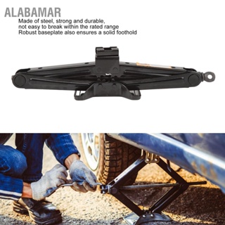 ALABAMAR Scissor Jack 3T Load Capacity ความพยายามในการก่อสร้างเหล็กช่วยประหยัดแจ็คยกแบบพกพาสำหรับรถ SUV รถออฟโรด