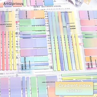 สติกเกอร์ฉลาก กันน้ํา ไล่โทนสี 160 แผ่น สําหรับนักเรียน