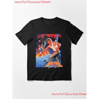 【hot sale】2022 Retro Fatal Fury Essential T-Shirt เสื้อยืด ดพิมพ์ลาย เสื้อยืดผ้าฝ้าย คอกลม cotton แฟชั่น discount Unisex