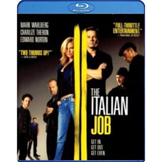 แผ่น Bluray หนังใหม่ The Italian Job (2003) ปล้นซ้อนปล้น พลิกถนนล่า (เสียง Eng /ไทย | ซับ Eng/ไทย) หนัง บลูเรย์