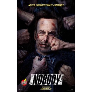 DVD ดีวีดี Nobody (2021) คนธรรมดานรกเรียกพี่ (เสียง ไทย/อังกฤษ ซับ ไทย/อังกฤษ) DVD ดีวีดี