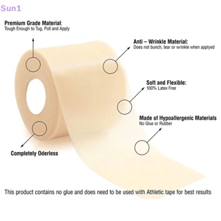 Sun1&gt; เทปโฟม PU 6 ซม.*20 ม. สําหรับติดใต้เข่า