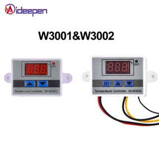 W3001 W3002 มัลติฟังก์ชั่น 220V Incubator Digital Temperature Controller Thermostat เทอร์โมสตัทควบคุมอุณหภูมิแบบดิจิตอล