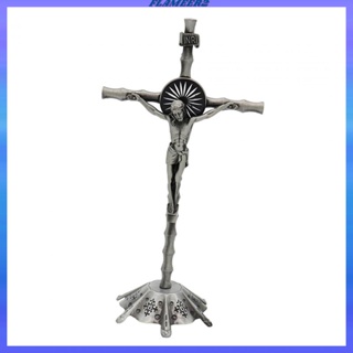 [Flameer2] Crucifix รูปปั้นไม้กางเขน ขนาดเล็ก สําหรับตู้เสื้อผ้า ห้องนอนอีสเตอร์
