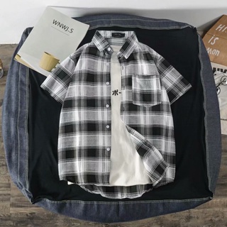 Men Shirt Short Sleeve Loose Shirt Unsex Fashion Outdoor Oversized Shirts