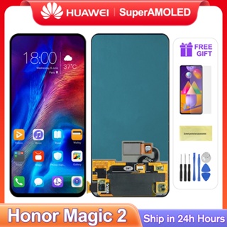 หน้าจอสัมผัสดิจิทัล LCD 100% สําหรับ Huawei Honor Magic 2 Honor Magic2 TNY-AL00