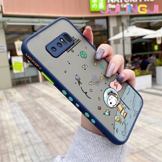 เคสโทรศัพท์มือถือ ซิลิโคนนิ่ม กันกระแทก ลายการ์ตูนสนูปปี้ สําหรับ Samsung galaxy Note 8 Note 9