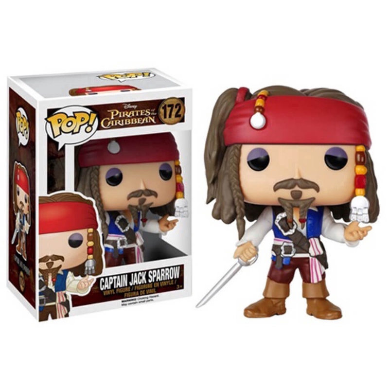 pop-funko-172-273-โมเดลฟิกเกอร์ไวนิล-pirates-of-the-caribbean-jack-sparrow-ของเล่นสําหรับเด็ก