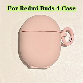【Case Home】เคสหูฟัง แบบนิ่ม สีมาการอง สําหรับ Redmi Buds 4 Redmi Buds 4