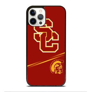 Usc Trojans Nfl เคสโทรศัพท์มือถือ กันกระแทก ลายโลโก้ สําหรับ IPhone 14 Plus 13 Pro Max 12 Mini X