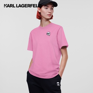 KARL LAGERFELD - IKONIK 2.0 OVERSIZED T-SHIRT 230W1721 เสื้อยืด