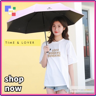 808 🌂ร่มพับ 3 ตอน ร่มกันแดด ร่มกันฝน ร่มกันUV ปกป้องผิว ร่มพับเก็บได้ พกพาสะดวก uv Umbrella คุณภาพดีราคาถูก