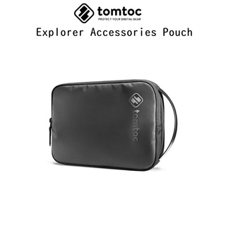 Tomtoc Explorer Accessories Pouch กระเป๋าถือเกรดพรีเมี่ยม สำหรับ อุปกรณ์Accessoriesต่างๆ (ของแท้100%)