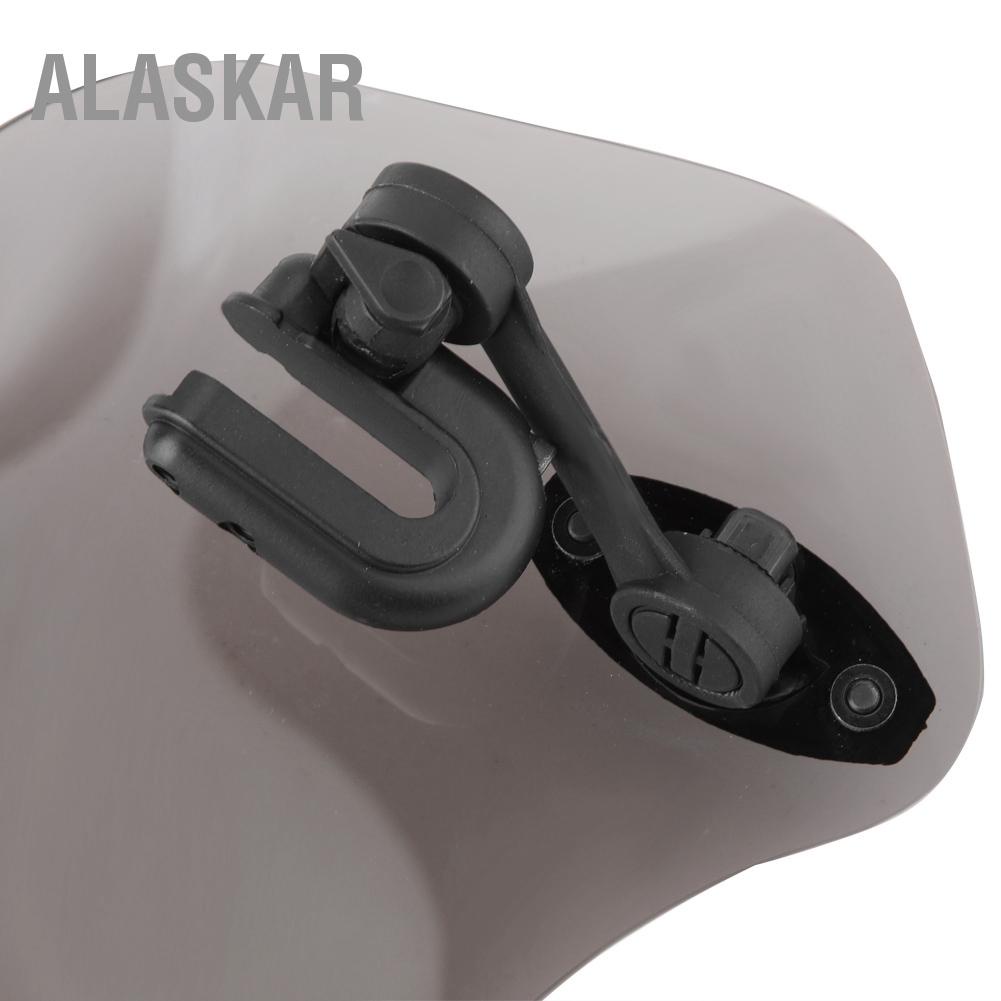 alaskar-universal-รถจักรยานยนต์ดัดแปลงกระจกบังลมหน้าสปอยเลอร์-air-deflector
