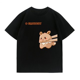 การ์ตูน เสื้อยืดลายโปเกม่อน อนิเมะ Dedenne แขนสั้น เสื้อยืดแฟชั่นอินเทรนด์ แขนสั้นน่ารัก ชุดคู่