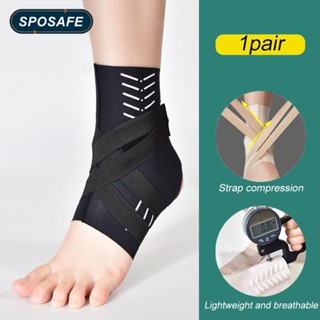 Sposafe สนับข้อเท้า สําหรับเล่นบาสเก็ตบอล วอลเลย์บอล ฟุตบอล วิ่ง ปั่นจักรยาน สําหรับผู้ชาย ผู้หญิง