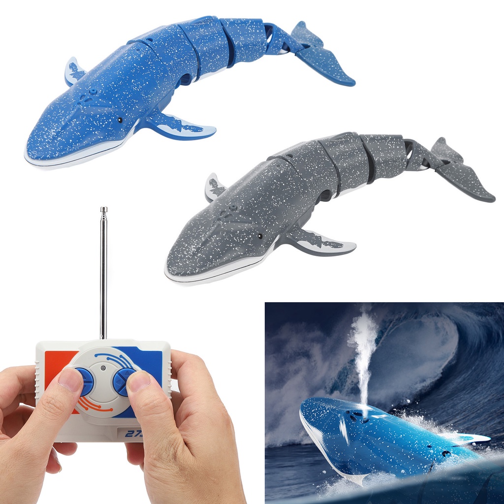 GARDEN LIVE 2.4G Remote Control Whale Mini Electric Simulation Diving