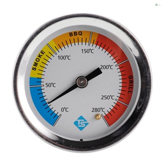 [พร้อมส่ง] เครื่องวัดอุณหภูมิ แบบสแตนเลส 0~280℃ เตาย่างบาร์บีคิว ควันบุหรี่ สําหรับย่าง