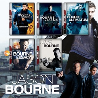 แผ่น DVD หนังใหม่ The Bourne ภาค 1-5 DVD Master เสียงไทย (เสียง ไทย/อังกฤษ | ซับ ไทย/อังกฤษ) หนัง ดีวีดี