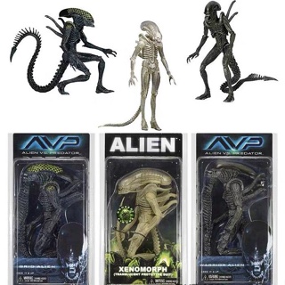 Neca 7th Wave AVP Alien Contract Alien vs Predator โมเดลตุ๊กตาขยับได้ FR06