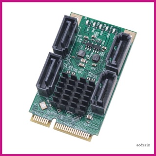 Aod ตัวแปลง Mini PCIE เป็น SATA3 0 สําหรับการถ่ายโอนข้อมูล ไร้รอยต่อ รองรับ Gen1i Gen1x