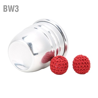BW3 อลูมิเนียมเทคนิคมายากลลูกถ้วยปากแม่เหล็กกว้างปิดอุปกรณ์ประกอบฉากนักมายากลมายากล