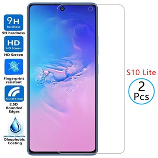 ฟิล์มกระจกนิรภัยกันรอยหน้าจอ สําหรับ Samsung S10 Lite Galaxy s10lite s 10 10s