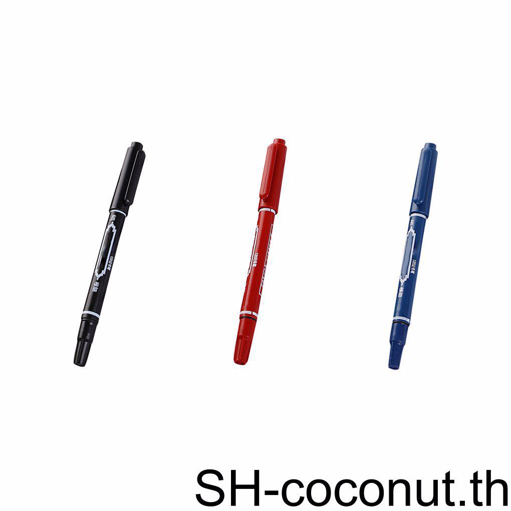 coco-ปากกามาร์กเกอร์-สองด้าน-แบบหนา-และบาง-สําหรับวาดภาพระบายสี-โลจิสติกส์-1-2-3