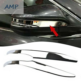 ⚡NEW 8⚡Reflector Trim Car Side Rear-view Chrome For RAV4 2013-2018 Mirror Cover
