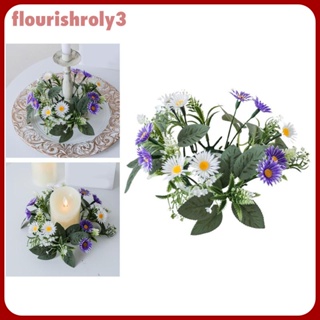 [Flourish] พวงหรีดดอกไม้ สําหรับโต๊ะทานอาหาร ฟาร์มเฮาส์