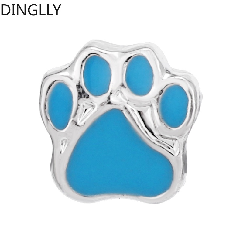 dinglly-ลูกปัดอัลลอย-รูปนกฮูก-ผีเสื้อ-สีฟ้า-สําหรับทําเครื่องประดับ-diy