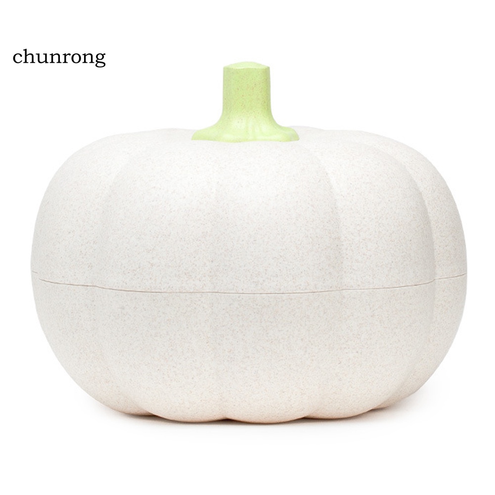 chunrong-กล่องเก็บขนมฟักทอง-ผลไม้-2-ชั้น-สําหรับตกแต่งบ้าน