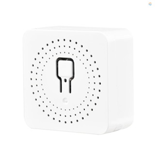 {fash} โมดูลสวิตช์ Wi-Fi ขนาดเล็ก 16A เบรกเกอร์อัจฉริยะ Wi-Fi รีเลย์สวิตช์ไฟอัจฉริยะ APP รีโมตคอนโทรล ตั้งเวลาควบคุมด้วยเสียง DIY บ้านอัตโนมัติ